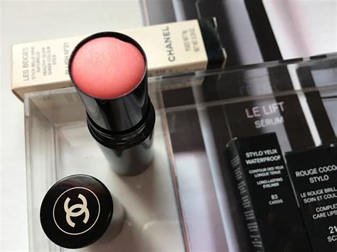 chanel les beiges healthy glow blush stick in no.21|chanel makeup les beiges 2020.